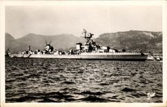 MODERN CARD Boat War Marine Cruiser Emile Bertin