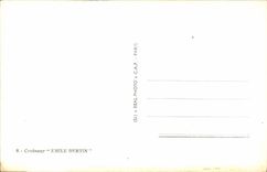 MODERN CARD Boat War Marine Cruiser Emile Bertin