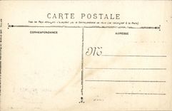 VINTAGE POSTCARD Bateau War French Navy D Entrecasteaux Croiseur has battery