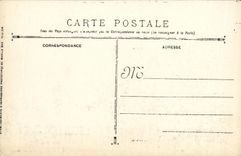 VINTAGE POSTCARD Boat War French Navy D Entrecasteaux Cruiser battery