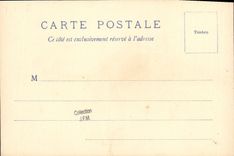 VINTAGE POSTCARD Bateau War French Navy D Entrecasteaux Croiseur Armours
