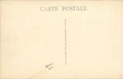 Corsario de Ernesto Renan Croiseur de las armaduras del crucero de la guerra del barco de la POSTAL de la VENDIMIA de la 1ra fila