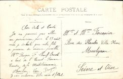 VINTAGE POSTCARD Boat War National marine L Ernest Renan