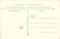 VINTAGE POSTCARD Bateau War L Ernest Renan French Navy Cruiser Armours