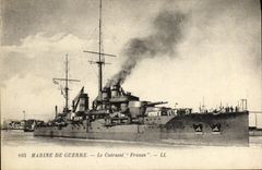 VINTAGE POSTCARD Boat War Navy the Armor France