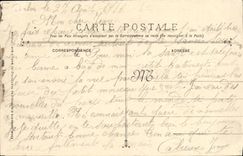 VINTAGE POSTCARD Bateau War France Armours D Escadre