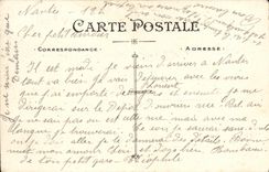 VINTAGE POSTCARD Bateau War Navy Gaulous Armours D Escadre