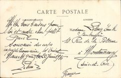 VINTAGE POSTCARD Bateau War Gallic Naval War Armours French 1st rank