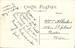 VINTAGE POSTCARD Bateau War Gallic Navy Armours D Escadre