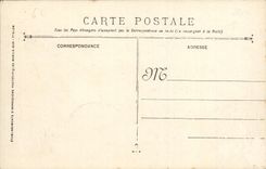 VINTAGE POSTCARD Bateau War Gallic French Navy Armours has Tourelles