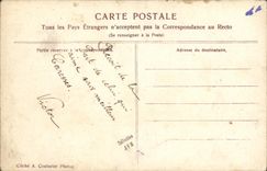 VINTAGE POSTCARD Bateau War Gallic French Navy Armours