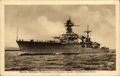 VINTAGE POSTCARD Bateau War French Navy the Cruiser Armours Georges Leygues