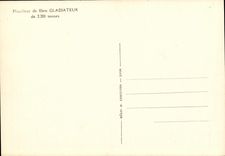 VINTAGE POSTCARD Boat War Gladiator