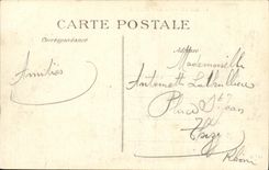 VINTAGE POSTCARD Bateau War Le Havre Armours Glory