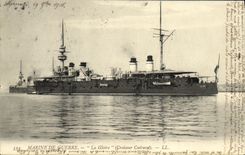 VINTAGE POSTCARD Boat War Navy Glory