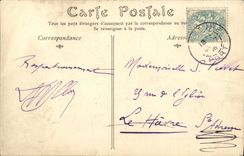 VINTAGE POSTCARD Boat War Navy the Cruiser of 1st rank Glory