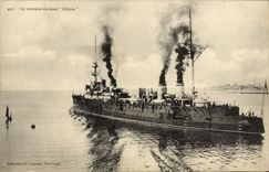 VINTAGE POSTCARD Bateau War the Cruiser Armours Glory