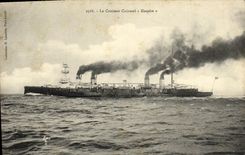 VINTAGE POSTCARD Bateau War the Cruiser Armours Gueydon