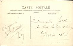 VINTAGE POSTCARD Boat War Gueydon