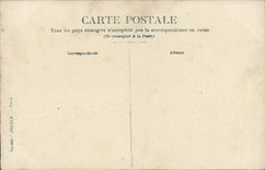 CHART Boat War Gueydon 1911 Crew