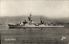 MODERN CARD Boat War Guichen light Cruiser