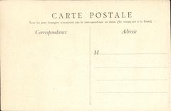 VINTAGE POSTCARD Boat War Guichen Cruiser of 1st Class