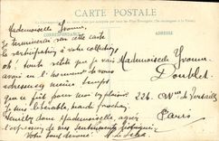 VINTAGE POSTCARD Boat War Guiechen Cruiser of 1st Class