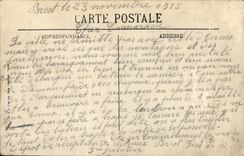 VINTAGE POSTCARD Boat War Navy Henri IV