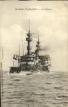 VINTAGE POSTCARD Boat War French Navy the Notch