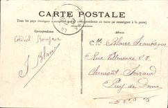 VINTAGE POSTCARD Boat War Marine Fran Alse Iena Its state After Explosion