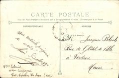 VINTAGE POSTCARD Boat Toulon War the Catastrophe of L Iena Aspect of the Bridge of L Iena After