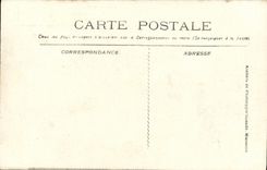 VINTAGE POSTCARD Boat War the Catastrophe of Iena