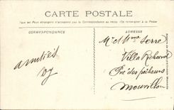 VINTAGE POSTCARD Bateau War Catastrophe Of Iena Places D Armes Religious ceremony