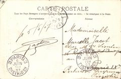 CPA Toulon La Catastrophe de l Iena 12 mars 18907 