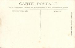 VINTAGE POSTCARD Catastrophe Of Iena Iena after the catastrophe Boat