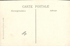 VINTAGE POSTCARD the Catastrophe of Iena the Valve of the Basin of Missiessy Boat