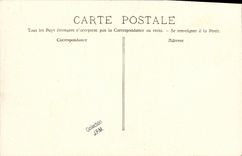 POSTAL Toulon de la VENDIMIA la catastrofe de L transporte D de Iena un barco del cadaver