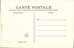 VINTAGE POSTCARD Marine Exercise of the Signals has Bras Armours Iena