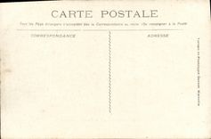 VINTAGE POSTCARD Catastrophe Of Iena the Toulon Procession