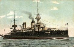 VINTAGE POSTCARD French Marine Iena Armours 2nd class
