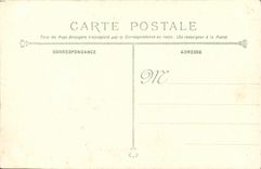 VINTAGE POSTCARD Armor D Iena Squadron destroyed By L explosion of March 12th  1907