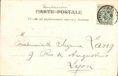 VINTAGE POSTCARD Iena Cuirasse has Tourelles