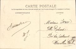 VINTAGE POSTCARD L Iena During L Exploion March 12th  1907