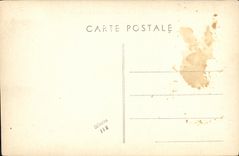 VINTAGE POSTCARD Boat War French Navy L Untameable Against destroyer