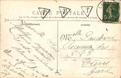 CPA Bateau Guerre Janissaire Contre Torpilleur Marine Militaire Francaise