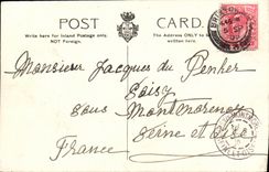 CPA Bateau Guerre Jaureguiberry French Battleship