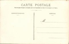 VINTAGE POSTCARD Bateau War Jaureguiberry Cuirasse D Escade has Tourelles