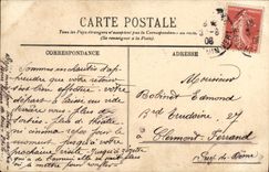 VINTAGE POSTCARD Boat War Navy Jaureguiberry