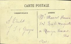 VINTAGE POSTCARD Bateau War Navy De Querre the Jean Bart Armours D Escadre of 23500 Tons