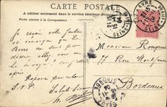 VINTAGE POSTCARD Bateau Navy Jeanne D arc Croiseur Armours Klaus chocolate